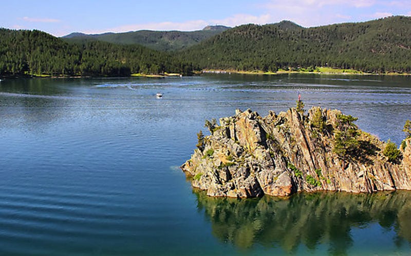 Pactola Lake in the Black Hills
