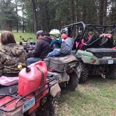4 wheelers and ATVs in the Black Hills