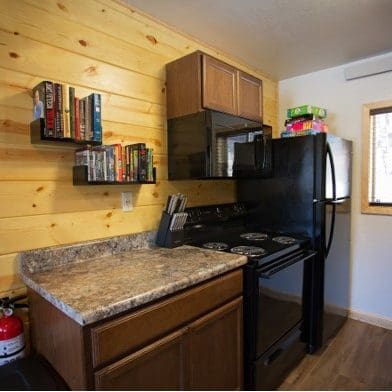 Cabin Kitchen Utilities
