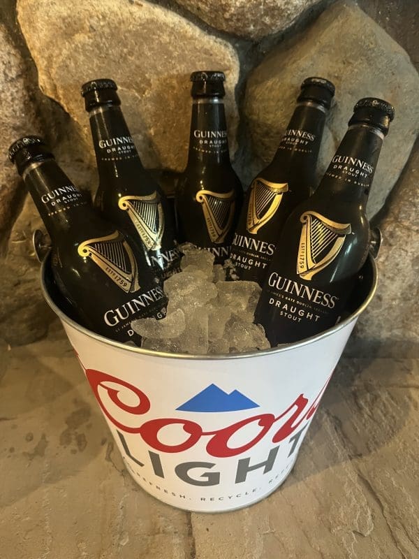 Guiness Bucket - 5 Bottles