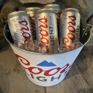 Coors Light Bucket -5 Cans