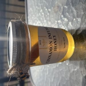 12oz Cinnamon Infused Honey