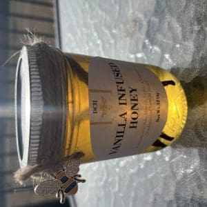 12oz Vanilla Infused Honey