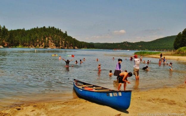 Sheridan Lake in the Black Hills