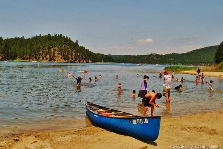 Sheridan Lake in the Black Hills