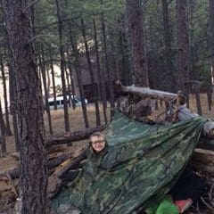 kids in a fort